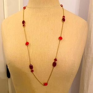 Kate Spade gold, pink, and  purple necklace